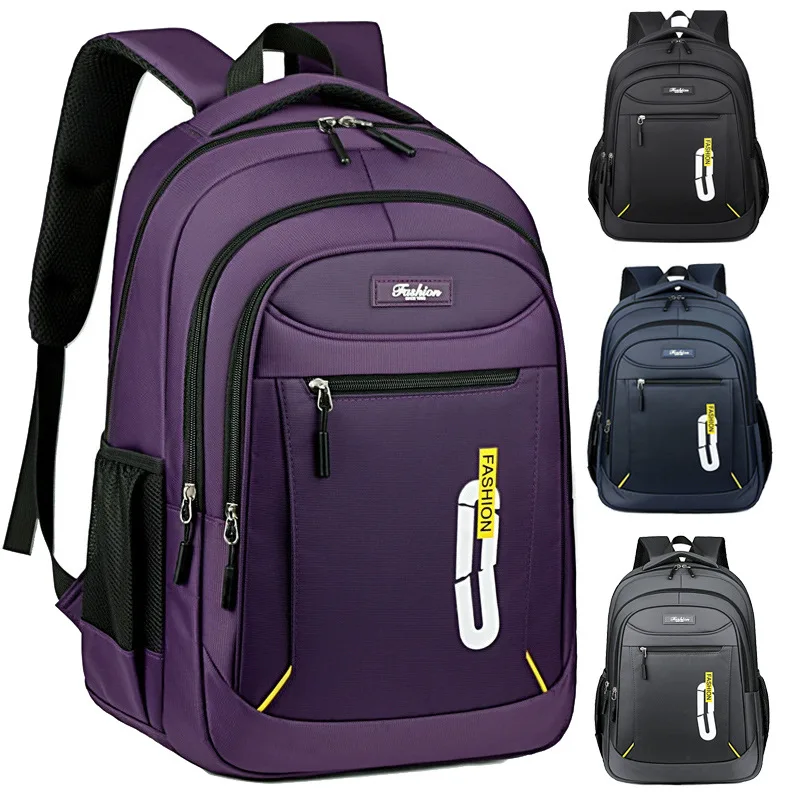 

2025 Ergonomic Backpack for Teens - Fashion Anti-Scoliosis School Bag with USB Port & Laptop Compartment