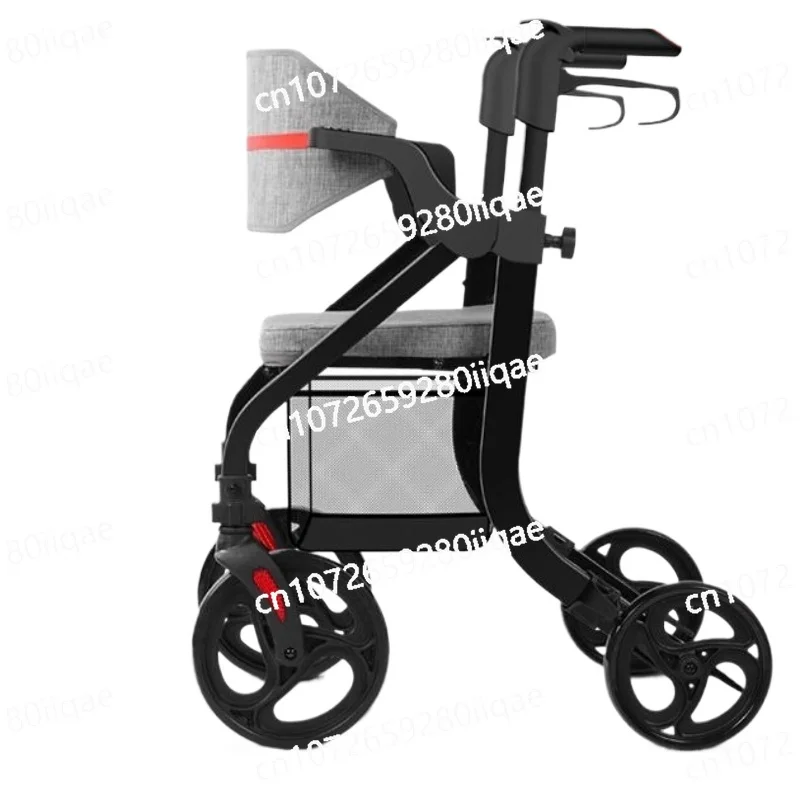 

Folding Trolley Walker Disabled Rehabilitation Assisted Walking Walker