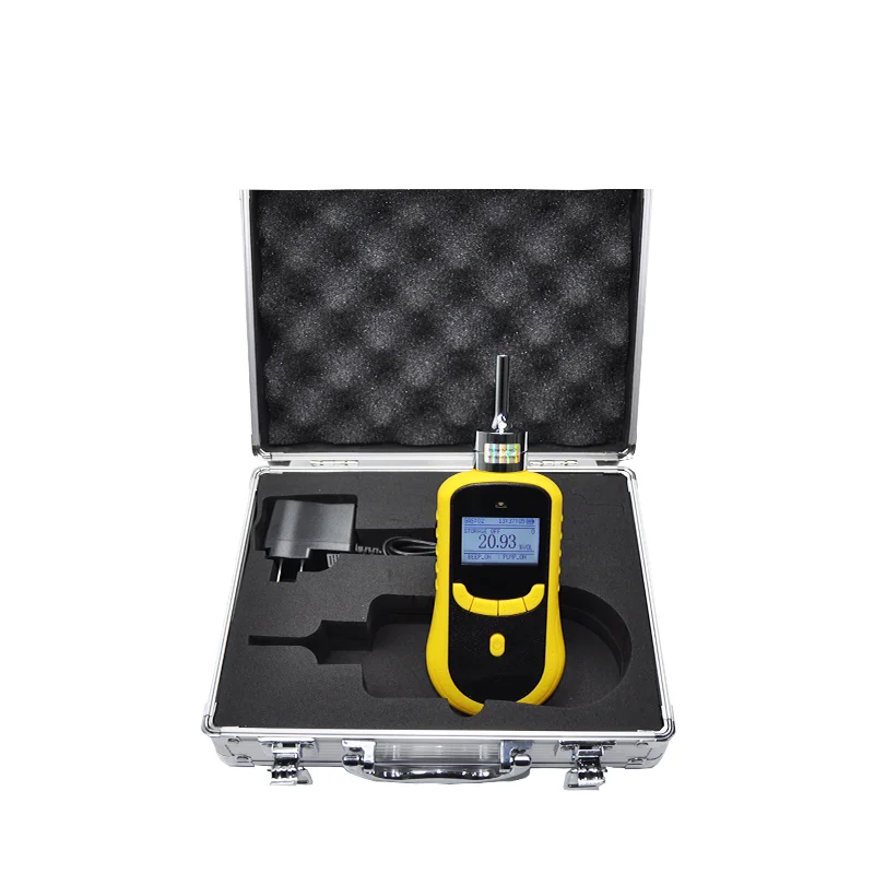 

SKZ1050-O3 Handheld Refrigerant Leak Detector Ozone Meter HVAC Gas Analyzer with Pump