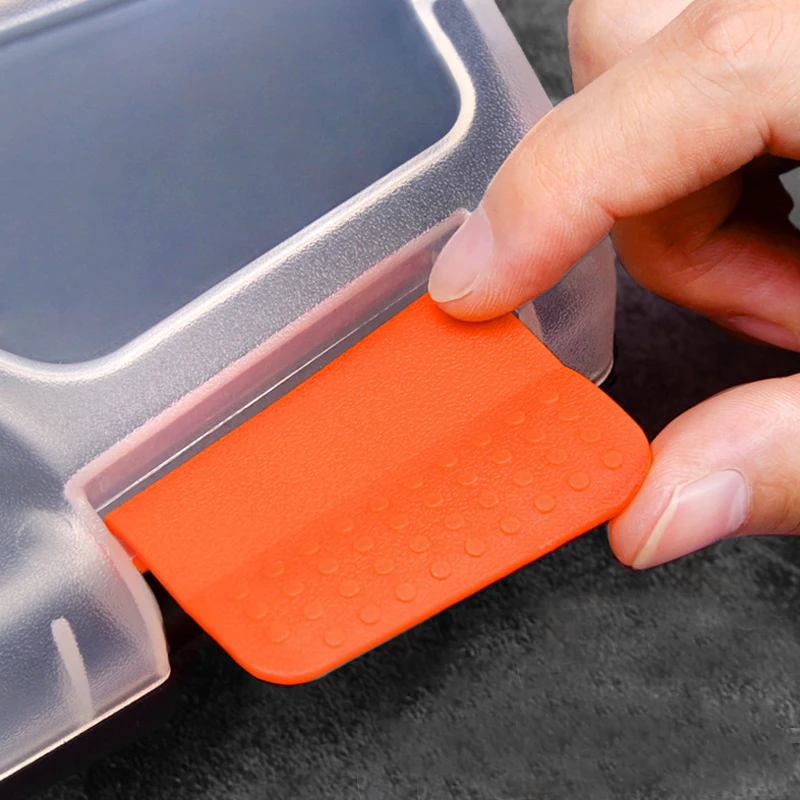 1Pcs Electronic Component Storage Box Plastic Detachable Drawer Type Screw Nuts Storage Case Household Hardware Tool Organizer