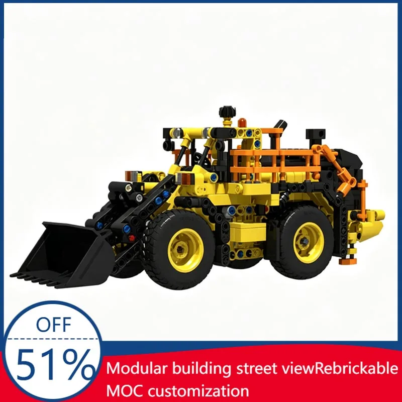 

892pcs MOC Urban Engineering L350h Wheel Loader Technic Model Custom Building Blocks DIY Creative Educational Assembly Toy Gift