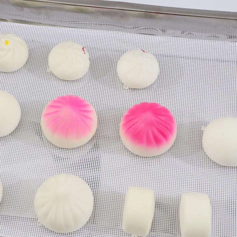 1Pcs Oven Kitchen Accessories Steamer Mesh Pad Food Fruit Dryer Silicone Dehydrator Sheets Non-Stick Reusable Baking Mat
