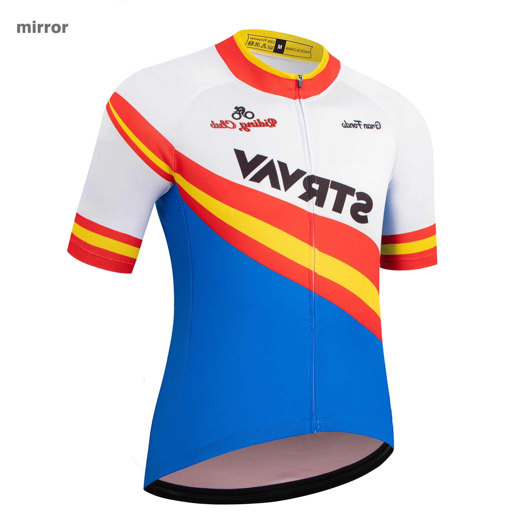 Strvav 2027 Men Cycling Jersey Classic Black Cycling Racing Tops Short Sleeve Cyclist Clothes Shirt Summer Bicycle Bike Wear