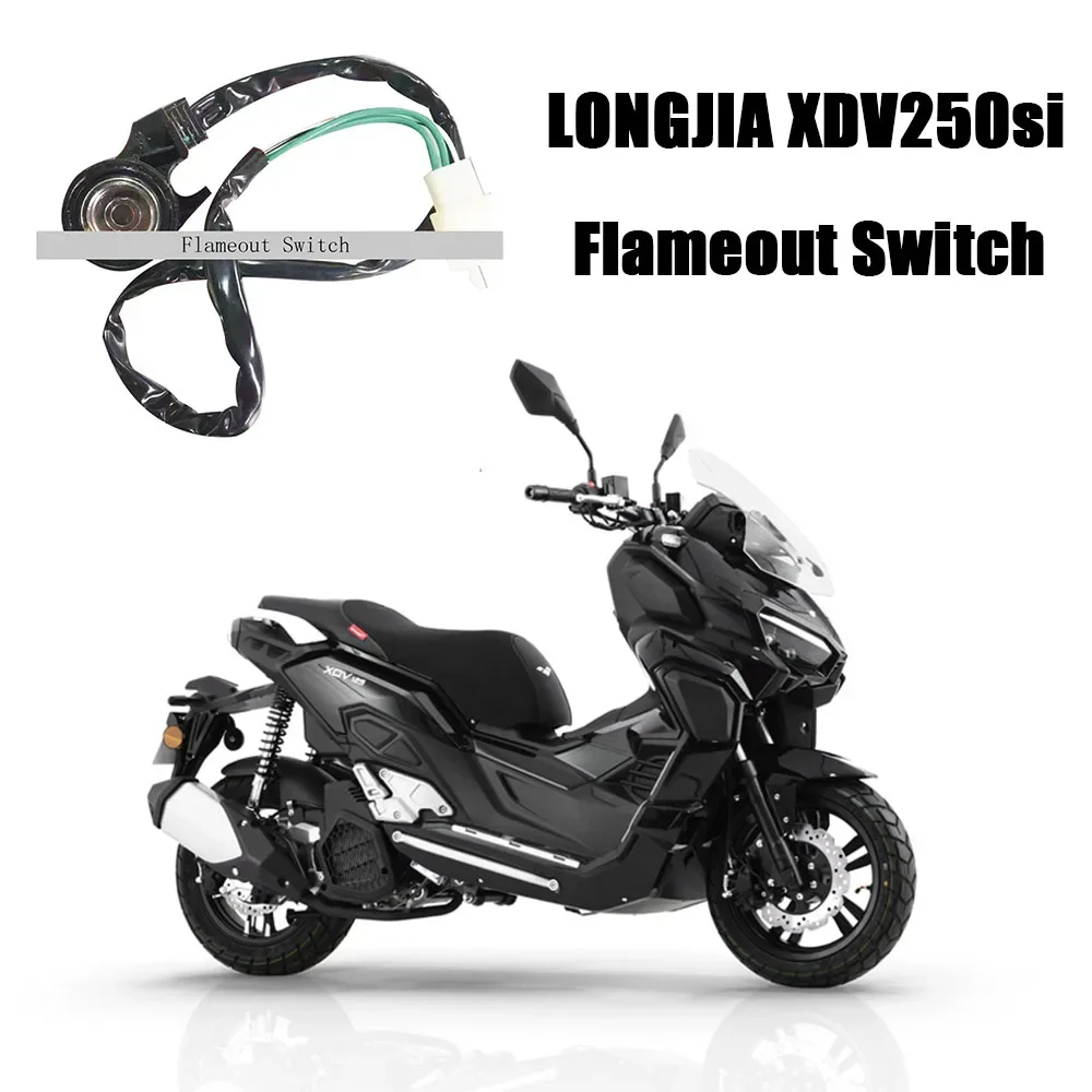 

Kickstand Switch Side foot Kick Stand Support Sensor Safety Flameout Engine Switch For LONGJIA XDV250si XDV250 XDV300 XDV