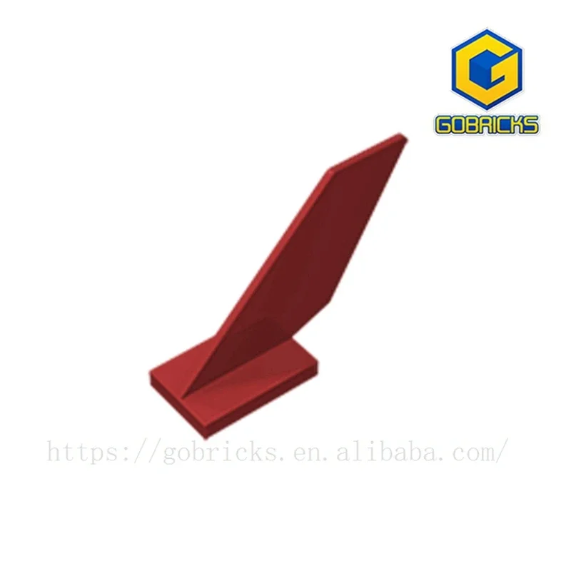 GDS-1510 RUDDER 2X6X4 - 2x6x4 Tail of aircraft compatible with lego 6239 children's DIY Technical