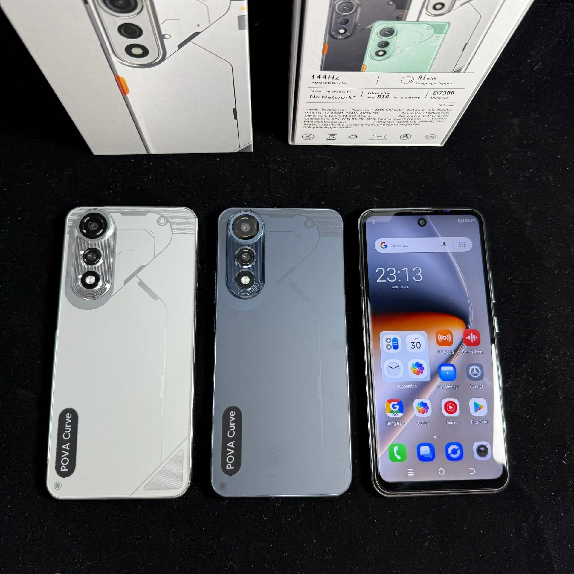 POVA CURVE 3GB RAM 32GB ROM 6.6