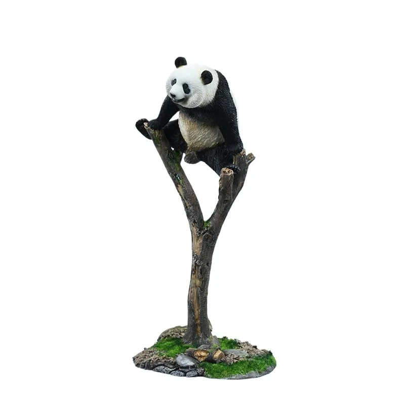 

The third prince Menglan simulation Menglan peripheral model Internet celebrity panda tide play ornament figure