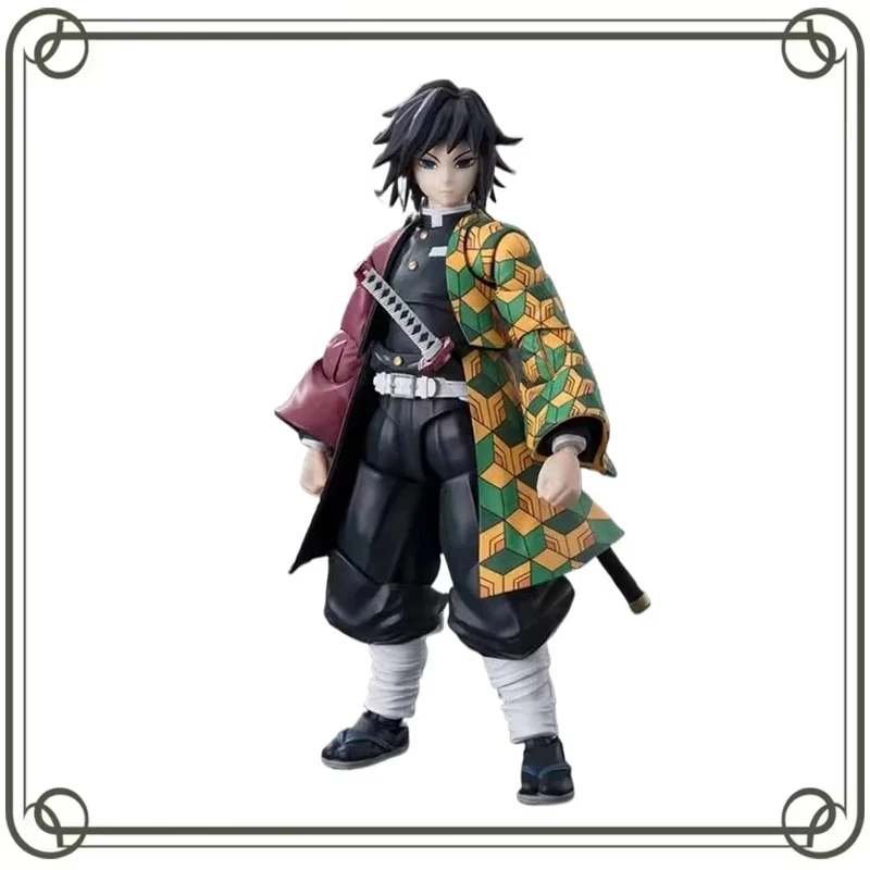 

BANDAI SHF Demon Slayer Tomioka Giyuu Active Joint аниме фигурки модель детская игрушка