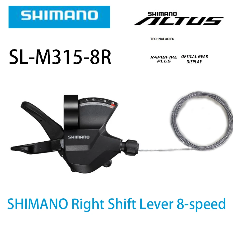 SHIMANO Altus SL-M315 SL-M310 MTB Shifter 2X7 2X8 3x7 3x8 2 3 7 8 14 16 21 24 S Speed Mountain Bike Shift Lever Trigger Set
