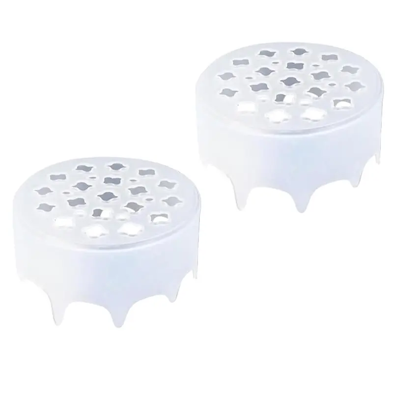 AAAF Floral Stem Holder, 2 Pcs Silicone Flower Arranging Grid For Vases, 2026 Upgrade Flexible Reusable Waterproof Flower