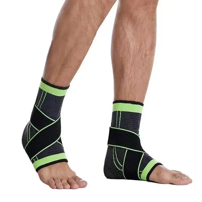 Nkle Support Compression Brace Adjustable Fixed Elastic Band Foot Heel Achilles Tendon Arthritis Pain Strap Sports Ankle Bandage