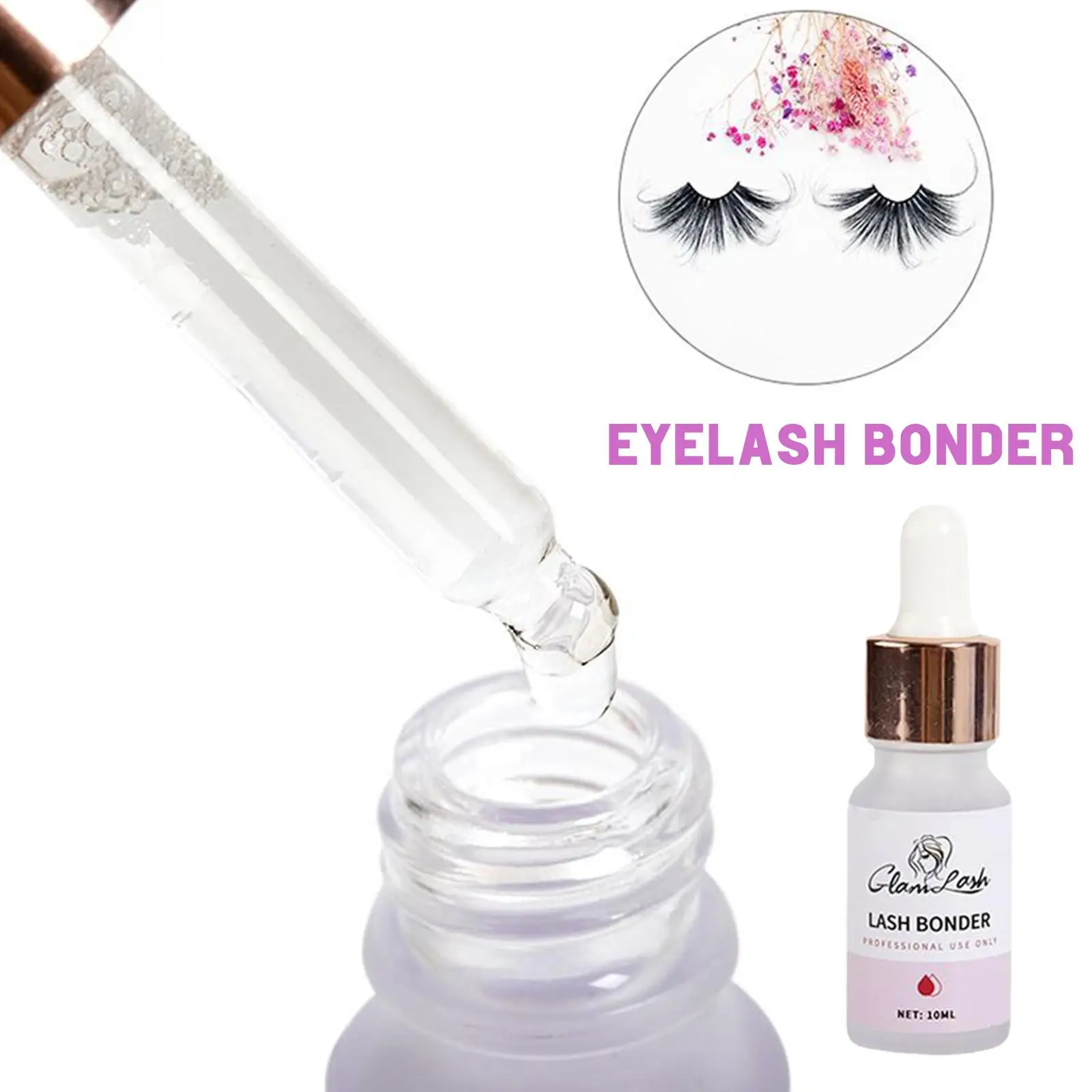 ใหม่ขนตา Super Bonder สําหรับ Eyelash EXTENSION Quick Drying Long Last Grafting Eyelash กาวขนตากาว Hardener ทั้ง S2Z2