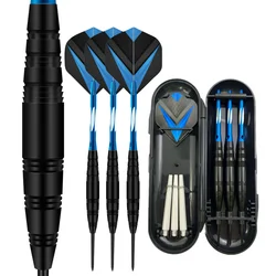 3 pz/set 23 grammi Set di freccette Set di punte in metallo professionale Knight Darts Flight Needle Box Rod Leaf accessori elettronici per freccette