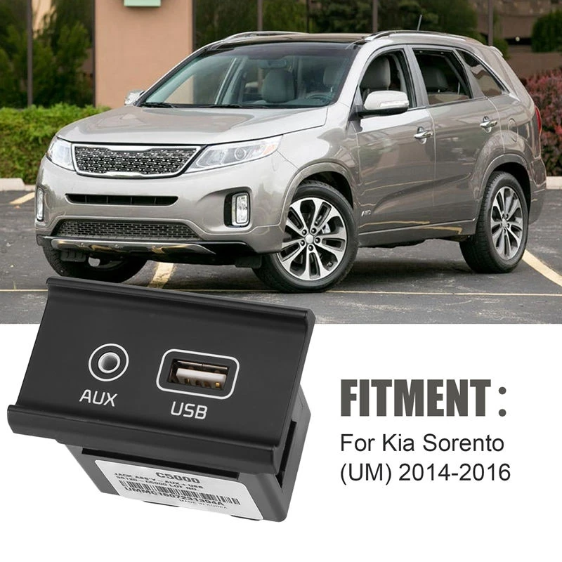 96120C5000 96120-C5000 Samochodowy czytnik AUX i USB do KIA Sorento Sport 5 miejsc 2014-2015