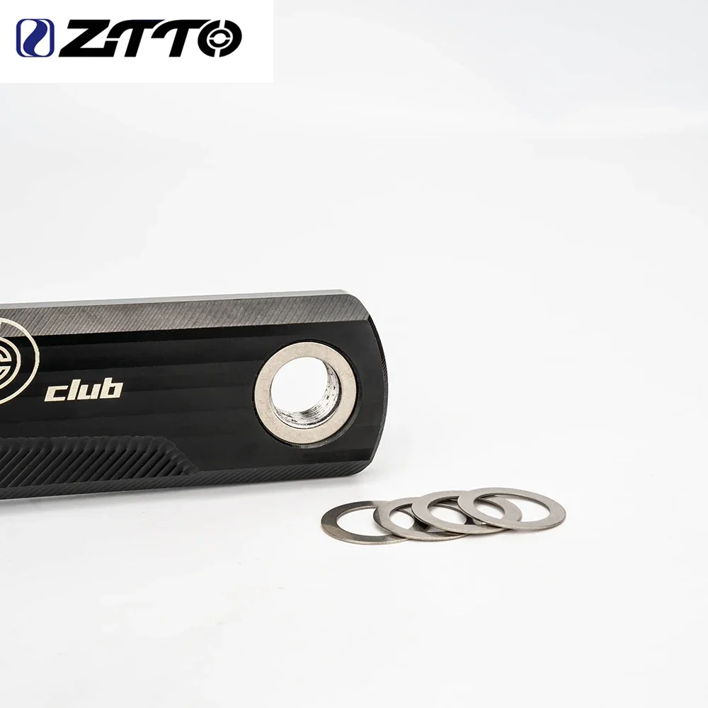 

ZTTO 8 PCS Bike Stainless Steel Pedals Washer OD 20mm Spacer Gasket for MTB Road Bicycle Crank Protection Pad Ring Repair Gasket