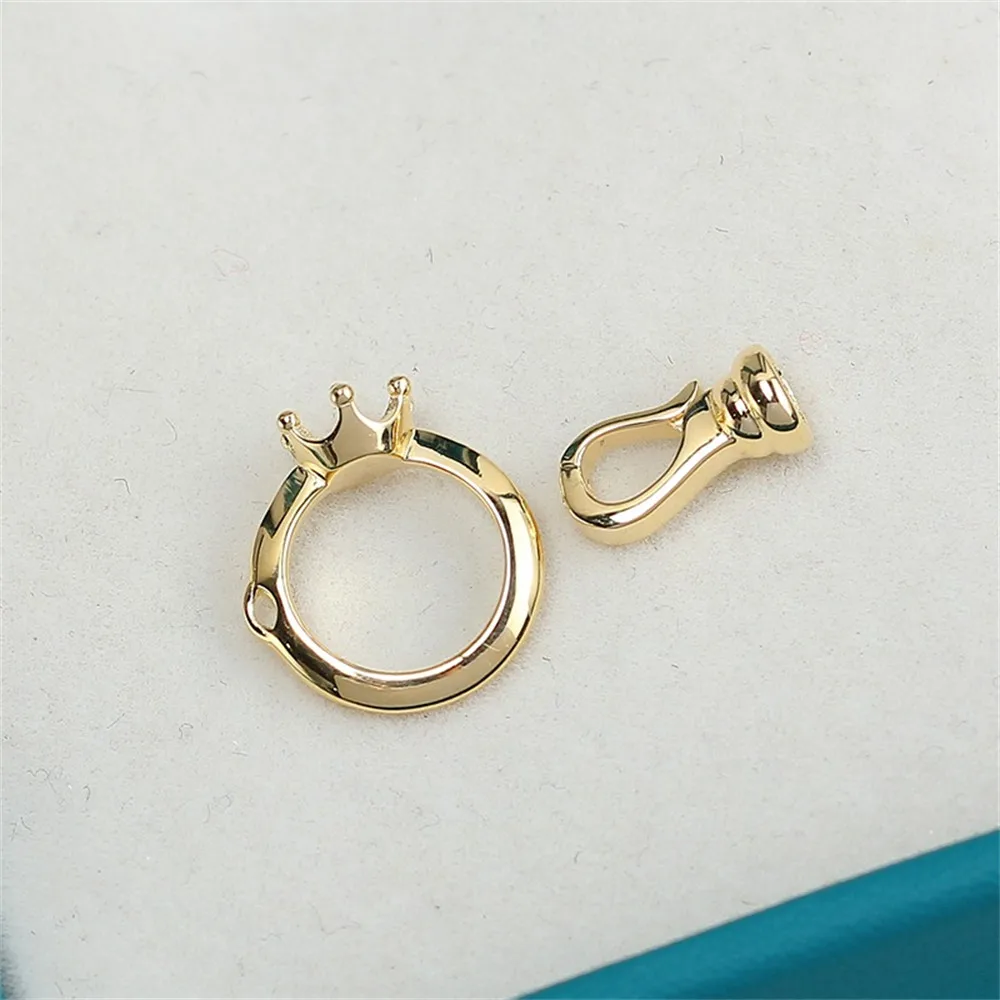 S925 Sterling Silver Jewelry Clasp for DIY Necklace Bracelet Jewelry Findings Connector Hook 925 Silver Clasps Crafting Supplies