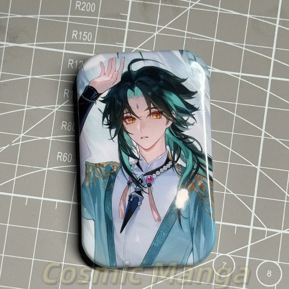 Game Il Dottore Pantalone Genshin Impact Anime Cosplay Handsome Badges Anime Button Pin Cartoon Brooch Halloween Birthday Gift view 5