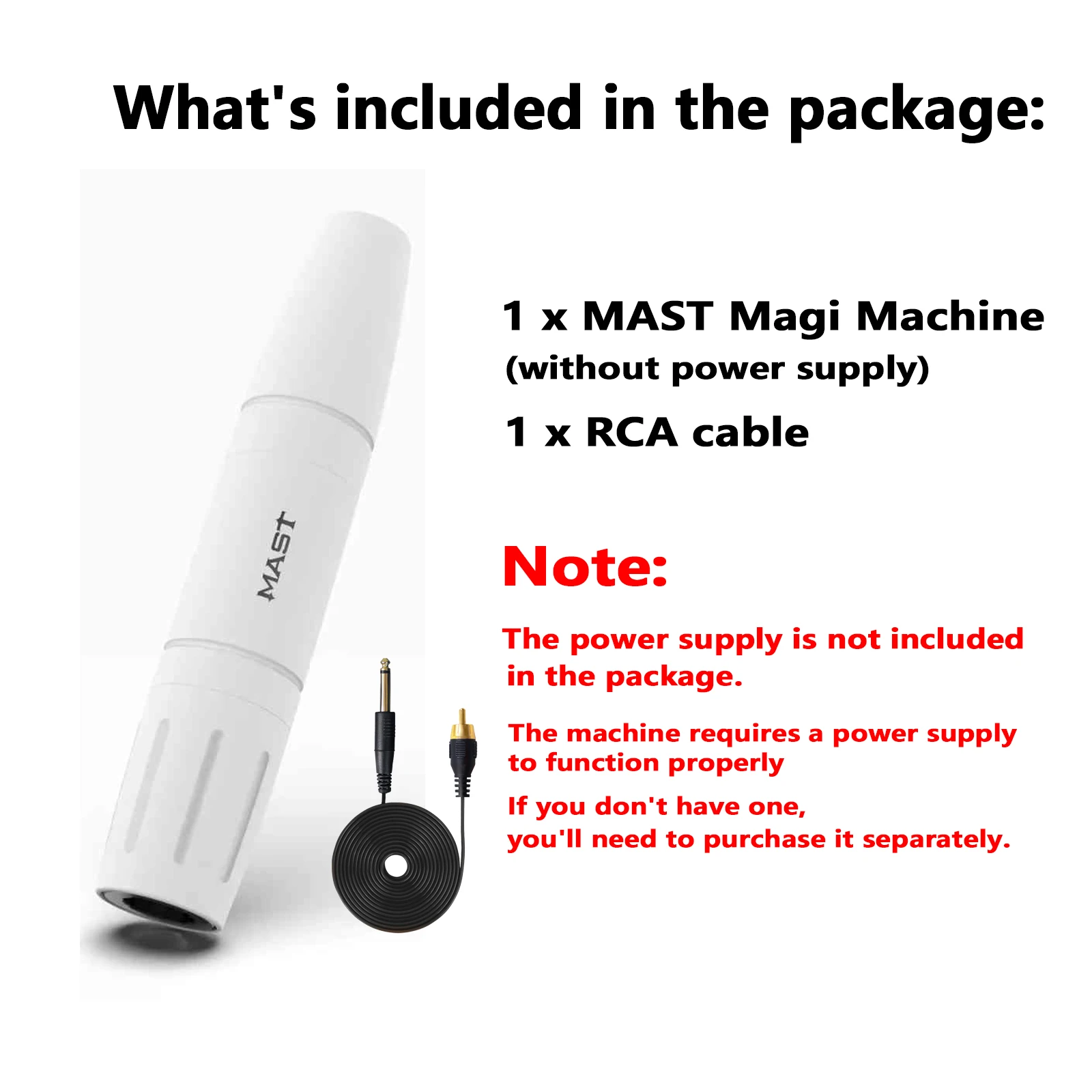 Mast Tattoo Magi Rotary Machine Gun 2.0/3.0mm Slag Krachtige Aangepaste Motor voor Permanente Make-up van Wenkbrauwen En Lippen