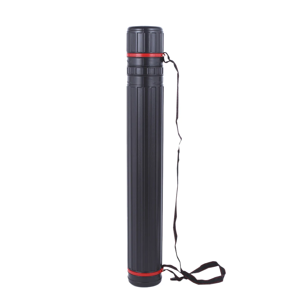 أنبوب رسم قابل للتوسيع 10X55Cm تخزين بلاستيكي خفيف الوزن للملصقات مخطط الأعمال الفنية صياغة مشاريع الرطوبة #1