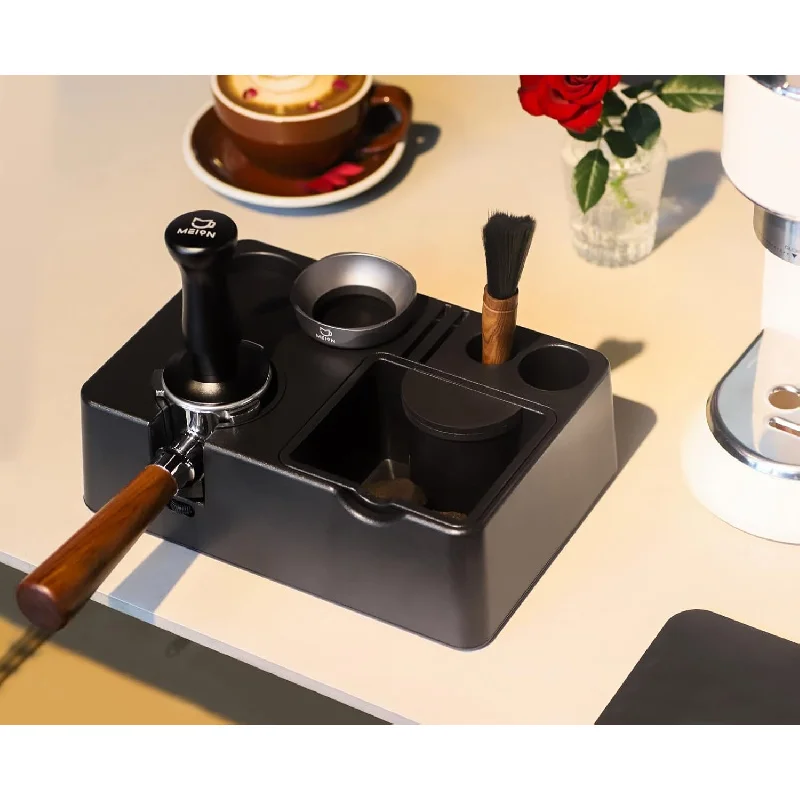 

Домашняя итальянская кофейная ткань, основа для дозатора порошка, многофункциональный диспенсер для хранения, кольцевая крышка, основание ручки