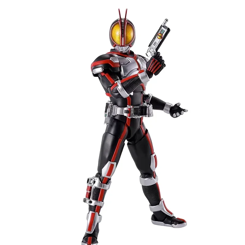 Entrega directa al contado Bandai Original Anime coleccionable KAMMEN RIDER modelo SHF jinete enmascarado FAIZ figuras de acción de juguete para niños regalo