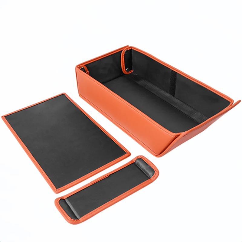 For Leading Ideal Li Xiang Auto L8 L9 2022 2023 Car Central Storage Box Interior Partition Accessories Styling Decoration