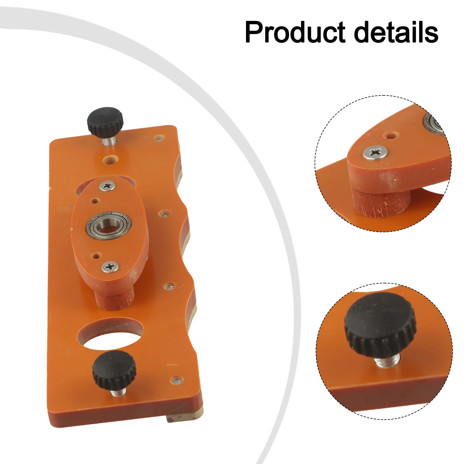 Cabinet Hinge Boring Hole Drill Guide Jig With Fixture Punch Locator For 35mm Woodworking Door Template Bakelite Tool