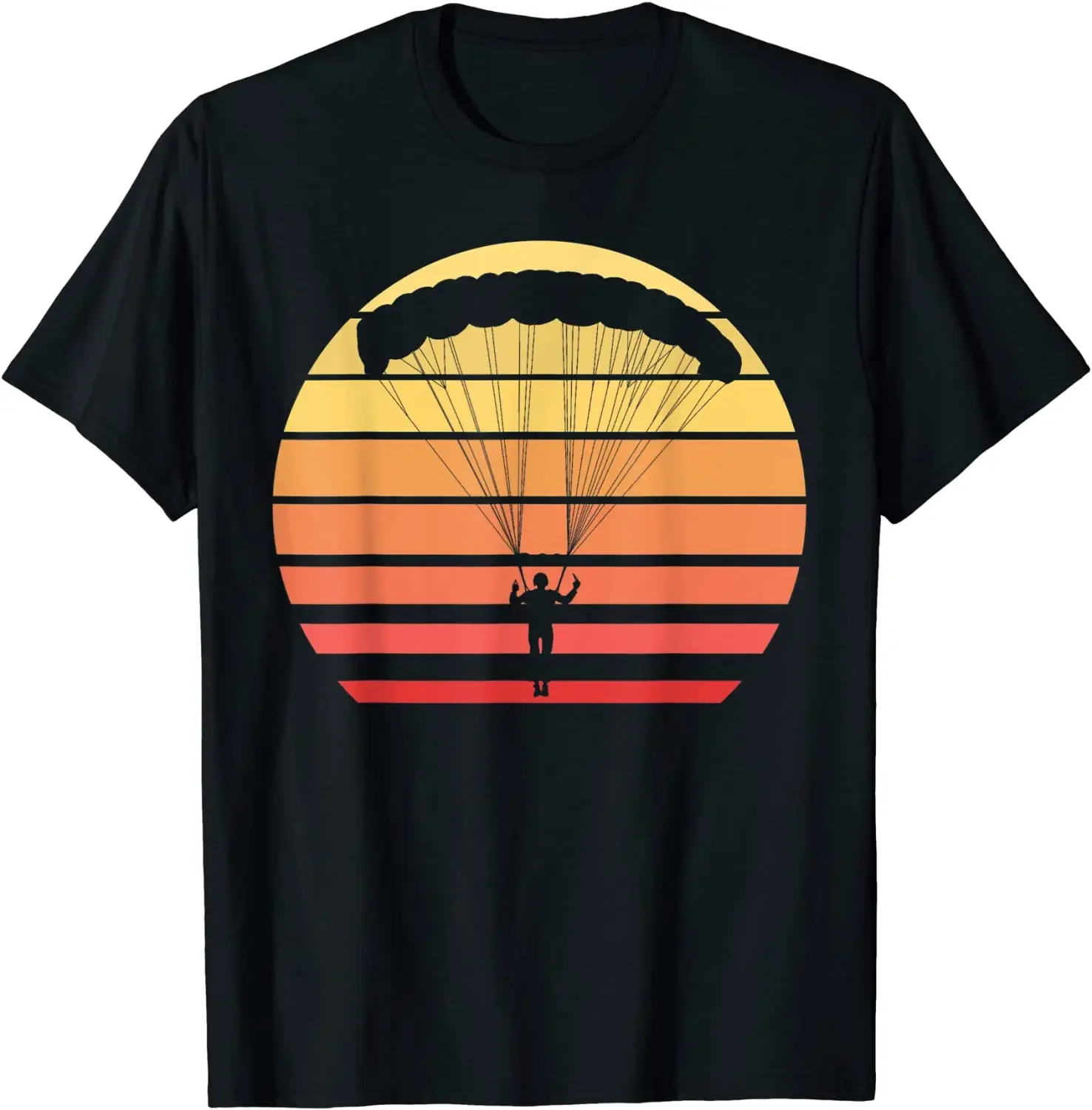 streetwear fashion Sky Diving Retro Skydive Parachuting T-Shirt. Summer Cotton Short Sleeve O-Neck Mens T Shirt New S-5xl Estilo