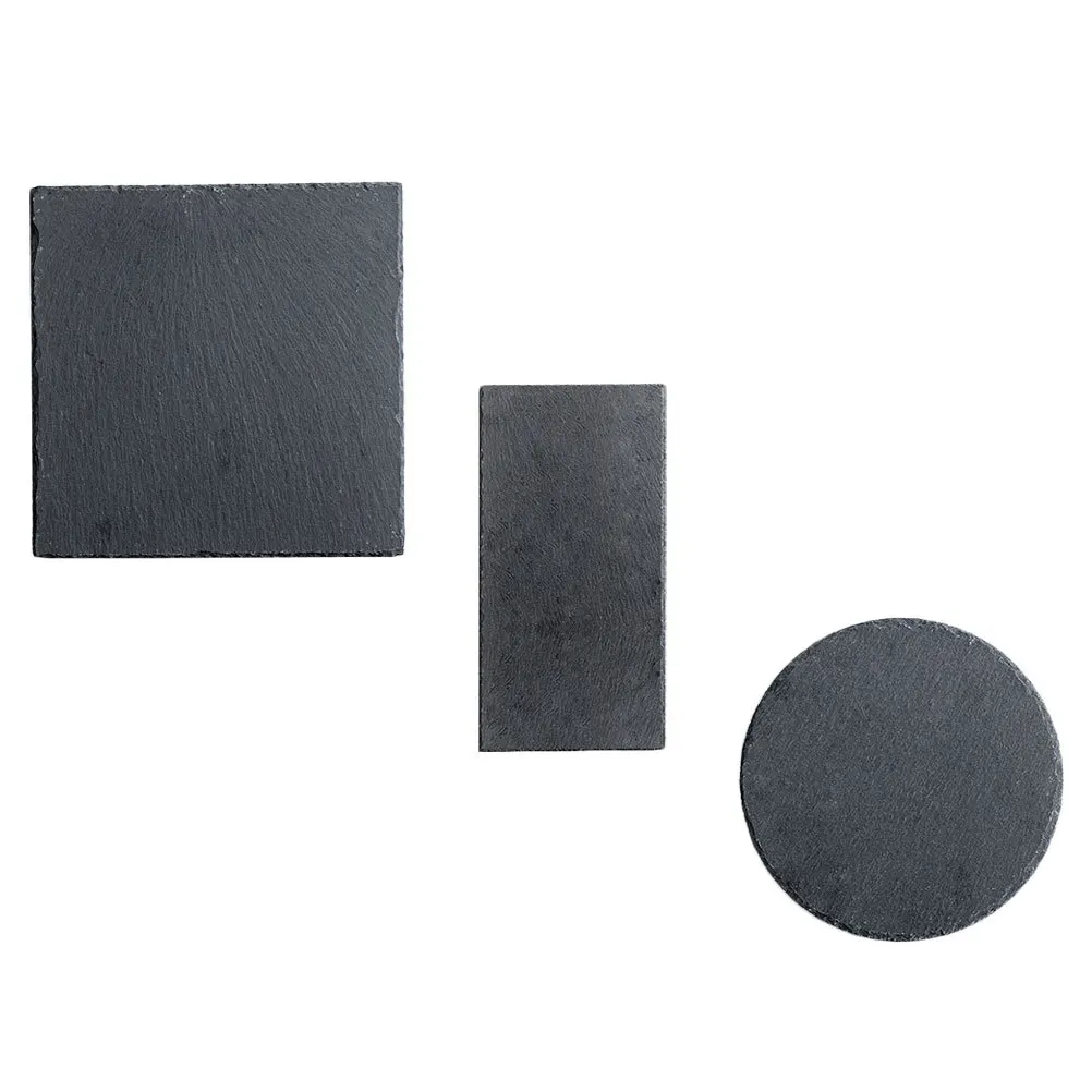 

3Pcs Sushi Dish Fine Craftsmanship Stone Food Tray Non-Porous Easy Clean Surface Ideal for Dumpling Steak Dessert Household Dish