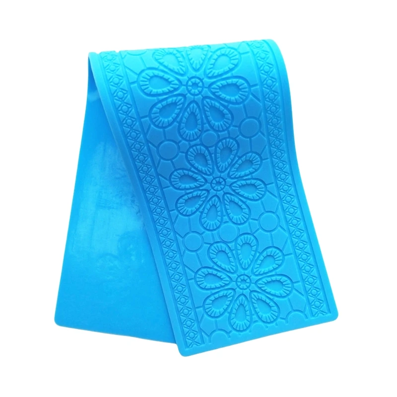 GX307-17 Silicone Lace Pad Candle Aromatherapy Decoration Mold DIY Gypsum Resin Epoxy Craftwork Mould