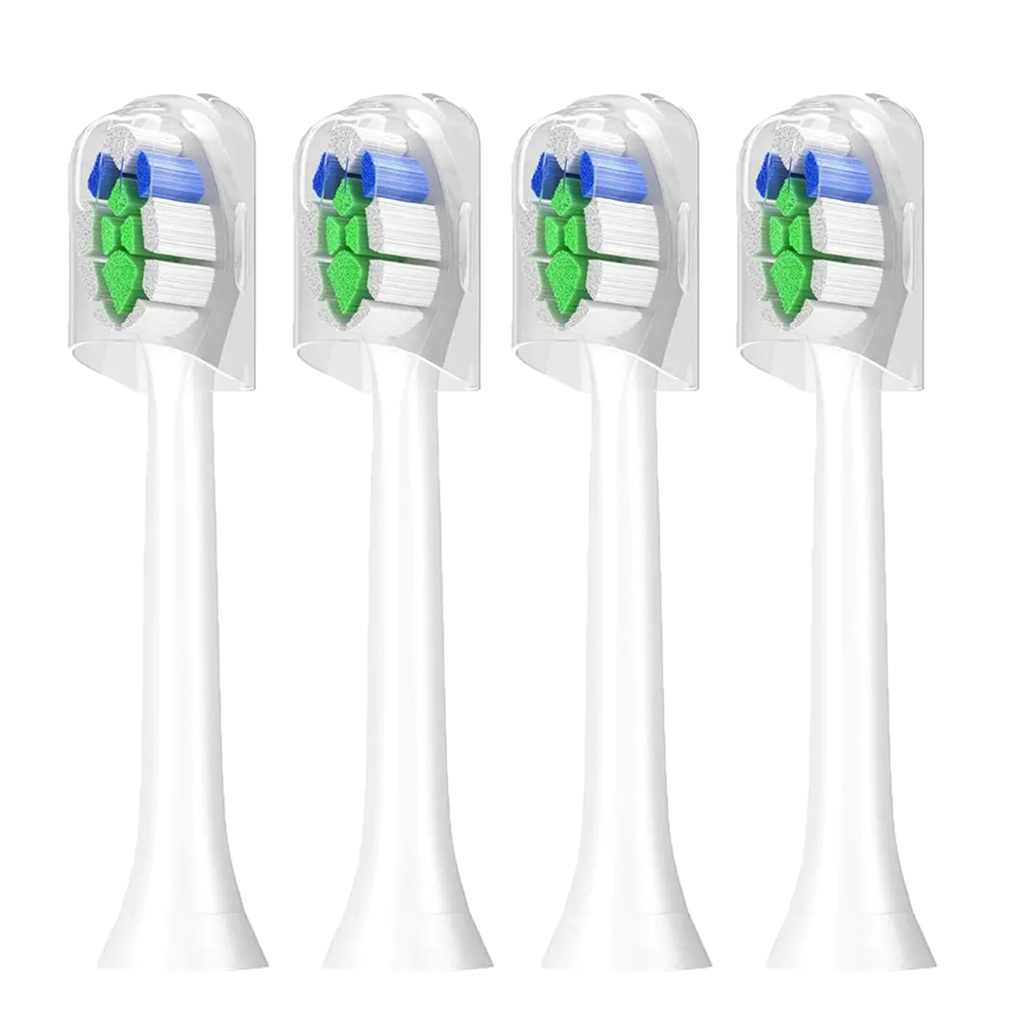 2-20 stuks vervangende opzetborstels compatibel met Philips Sonicare elektrische opzetborstels 4100 6500 6100 7500 5300 1100
