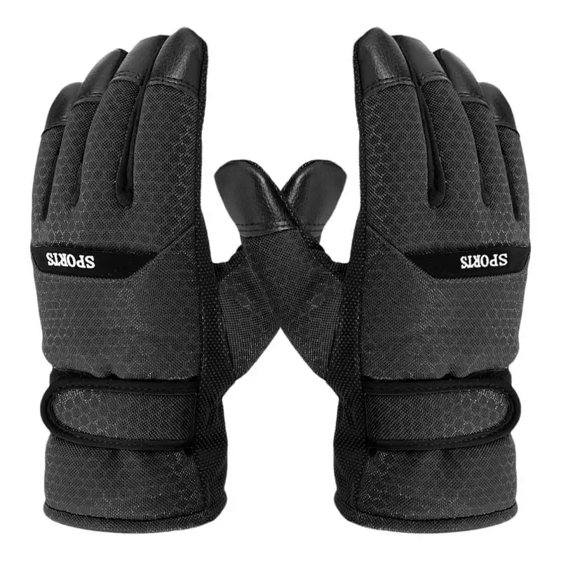 Winter Gloves Warm Gloves For Freezer Work Gloves For Motorcycle Cold Proof Motorbike Gloves Anti-Slip With Good Grip Thick