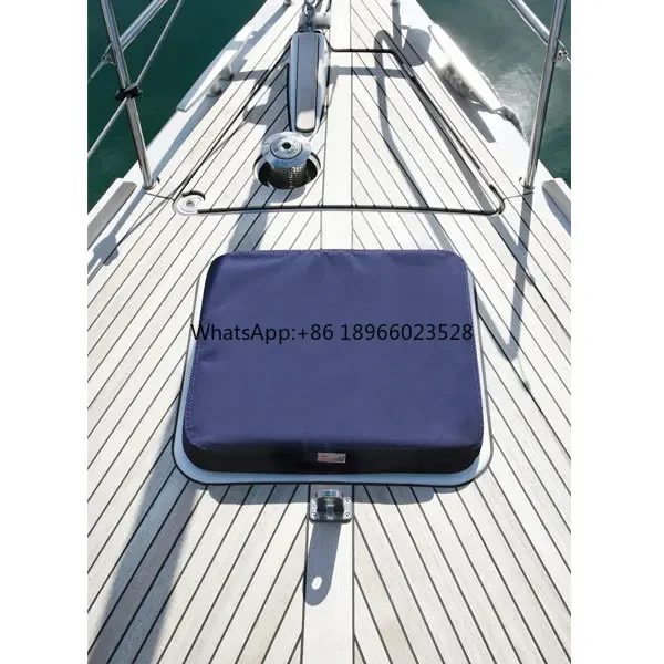 Square Sailboat Hatch Cover 100% High Tech Polyester 350 g/m2 Marine Boat Yacht MA 400