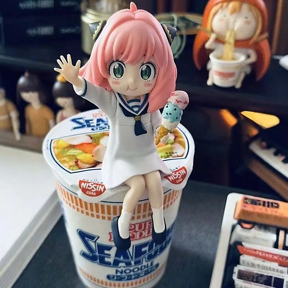 Die Japan Spy X Family Anime Figur Spielzeugpuppe Anya Yor Loid Forger Chimera Anime Cartoon Niedliche Kawaii Puppen Geschenk