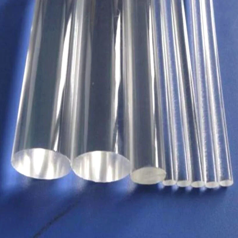 Customized Cut Length Diameter 12mm/16mm/20mm Clear Acrylic Plexiglass Lucite Rod Round Pmma Bar Rolling Pins