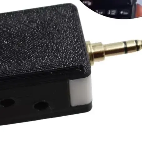 Quansheng UV K5 K6 Compatible CW Keying Module Dual Paddle Automatic Key with Adjustable Finger Pressure 3.1x2.4x1.9cm