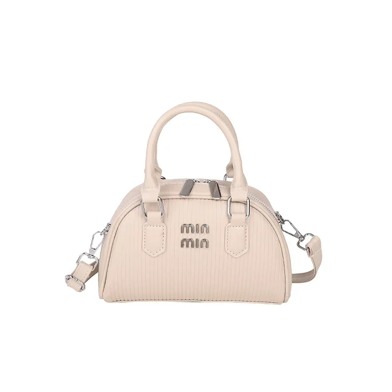 حقيبة كروس ذات غلاف بحري مخطط 2025 حزام كتف قابل للتعديل ومقبض علوي حقيبة شاطئ بوهو للنساء محفظة يومية غير رسمية