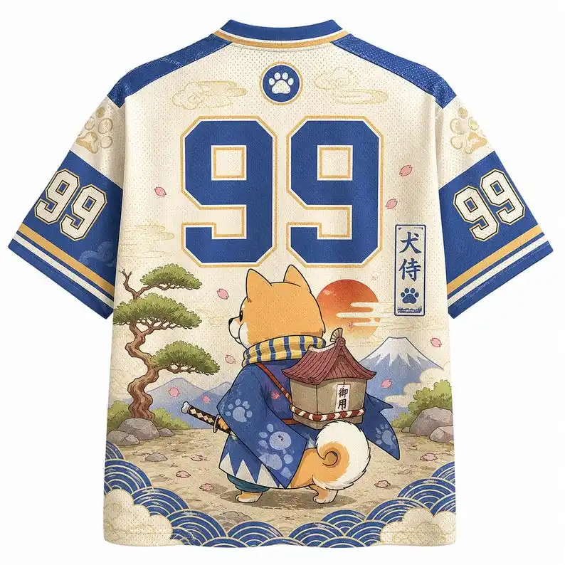 2026 Summer Cute Dog Waiter Travel Casual Top Adult Men and Women Sports Quick Drying Daily Multi Functional Short Sleeve