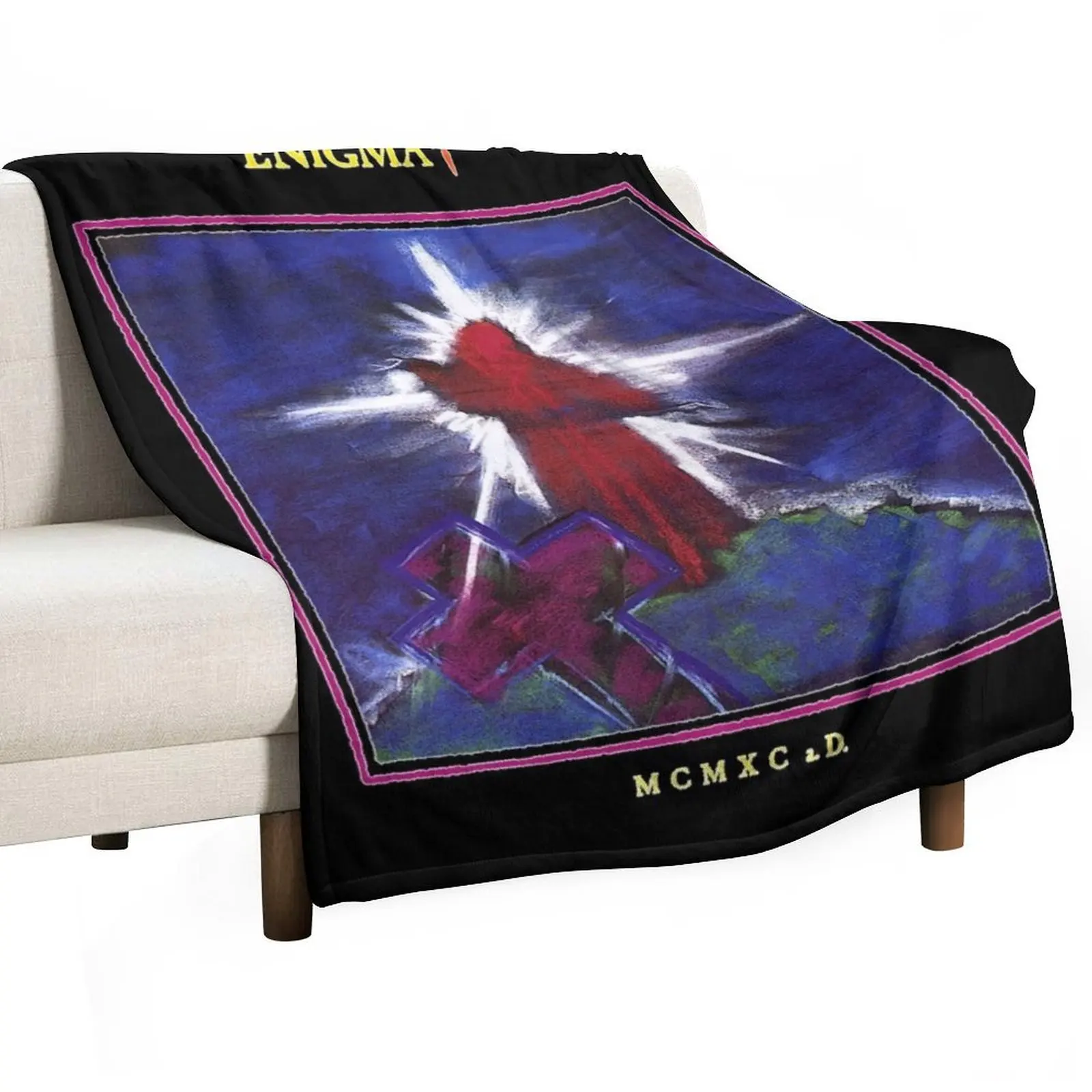 Enigma MCMXC a.D Throw Blanket Giant Sofa For Decorative Sofa Luxury St Personalized Gift Blankets