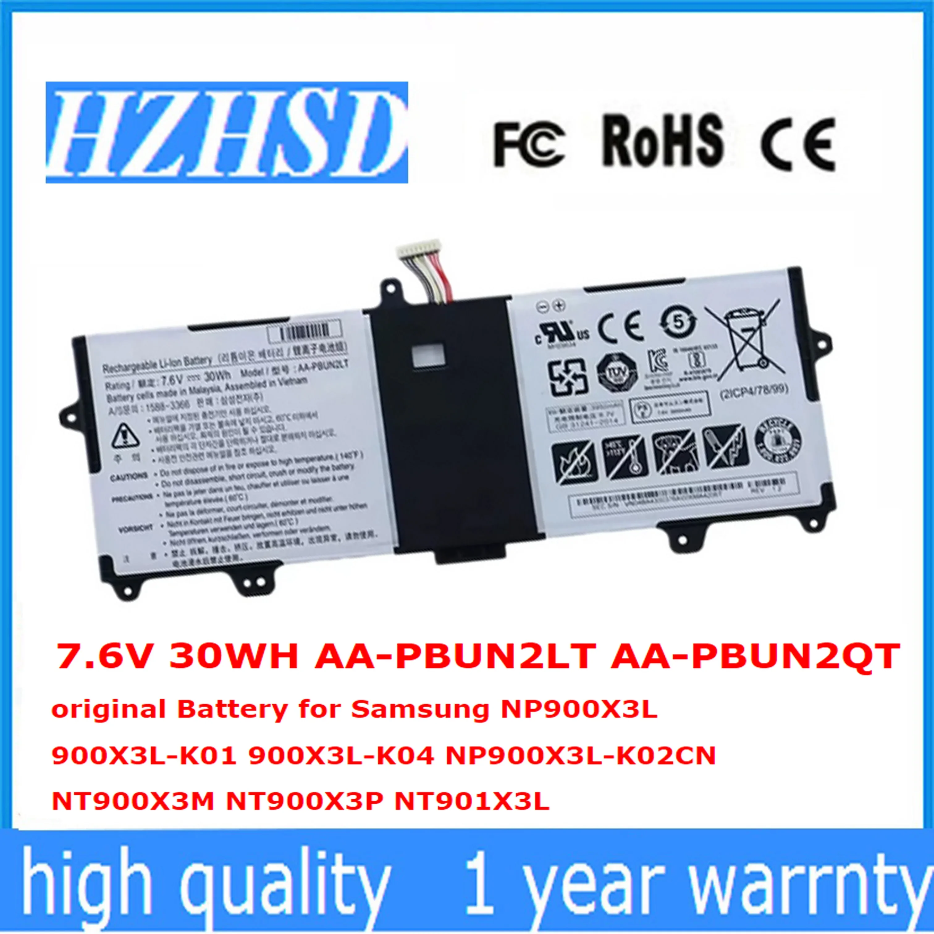 Imagem -01 - Bateria Original para Samsung Aa-pbun2lt Aa-pbun2qt 7.6v 30wh Apto para Np900x3l 900x3l-k01 900x3l-k04 Np900x3l-k02cn Nt900x3m Nt900x3p bateria original para samsung aa pbun2lt aa pbun2qt 76v 30wh apto para np900x3l 900x3l k01 900x3l k04 np900x3l k02cn nt900x3m nt900x3p 01