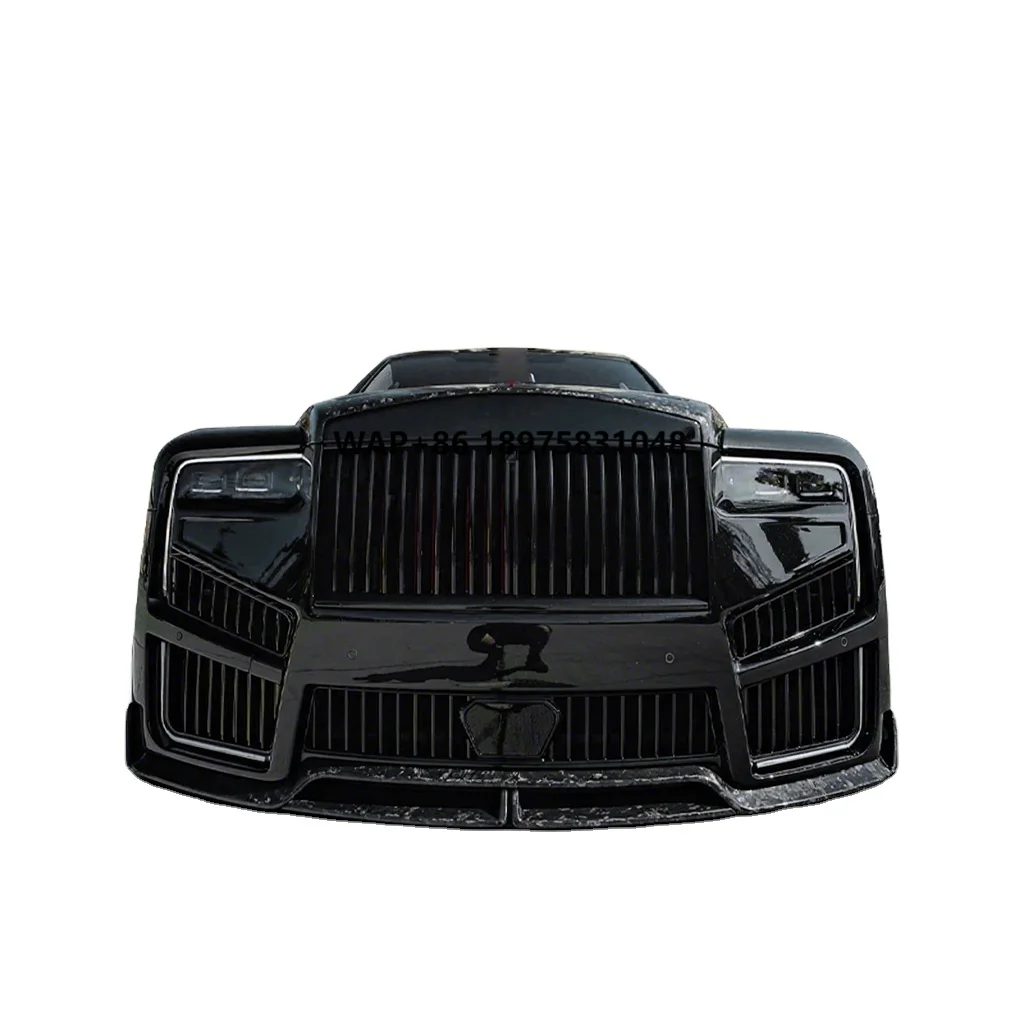 New Arrival Dry Carbon Fiber MSY Style 2025 Car Front Bumper Assembly for Car Body Kit