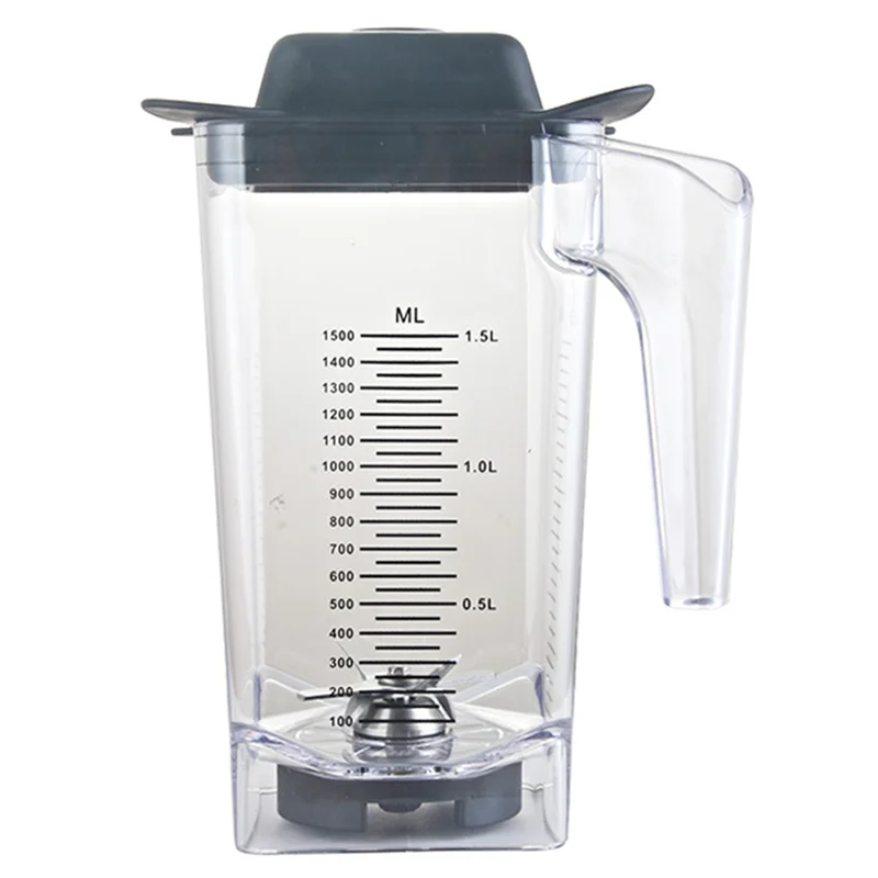 Kit de taza mezcladora de repuesto B26B (1 juego) para batidora ATAI JTC TM-800A TM800AQ que incluye contenedor, cuchillo y tapa
