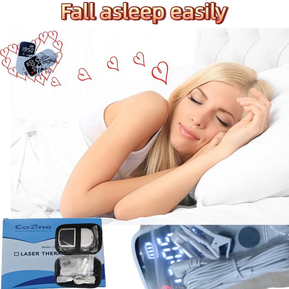 

Original Design CES Electrotherapy Sleep Aid, Professional Device for Insomnia Relief Anxiety Depression Treatment