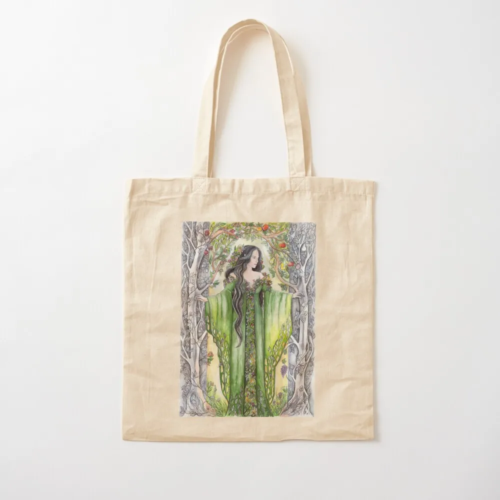 Elven goddess Tote Bag shopper bags for women supermarket folding bag Handbags women Canvas Tote Bag