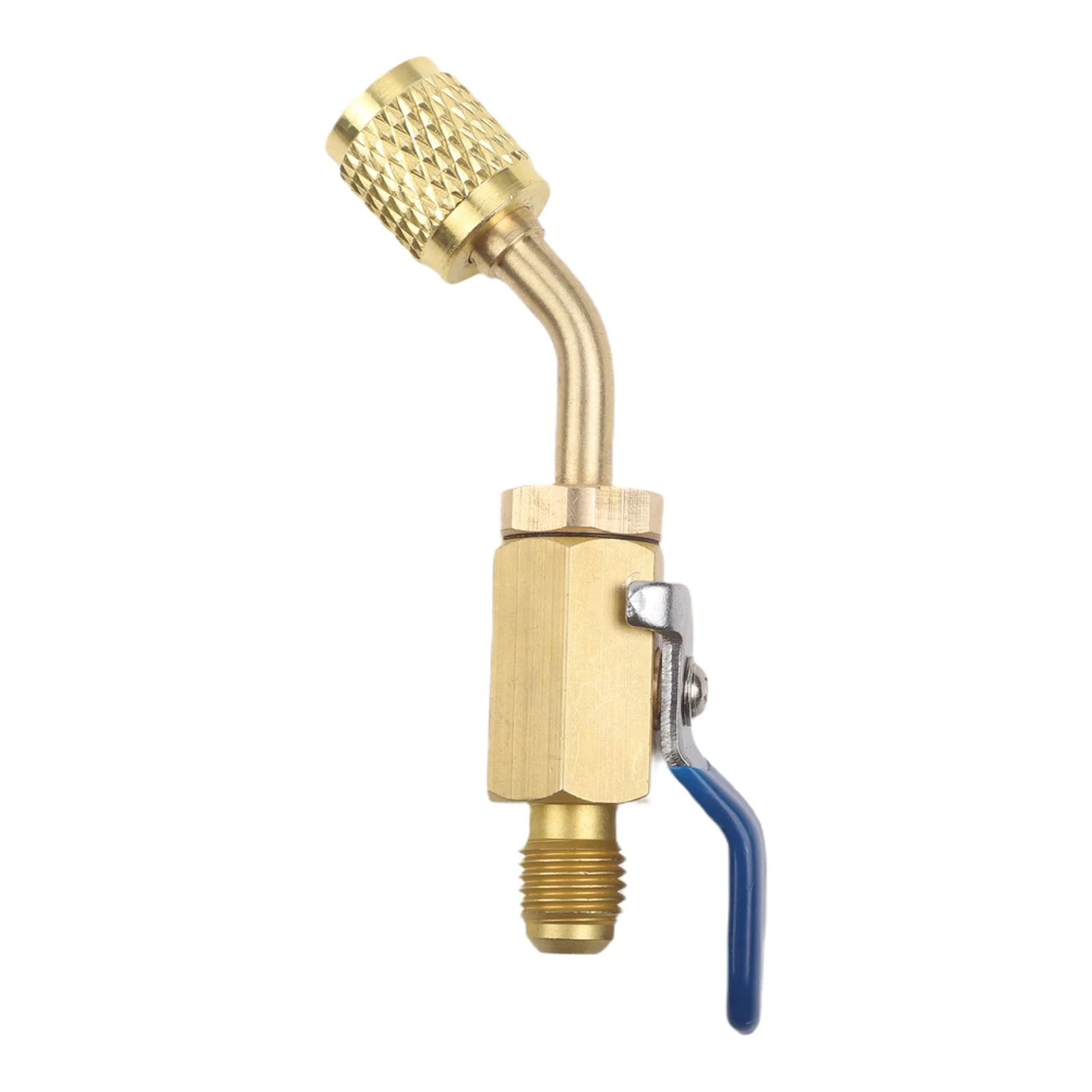 

Valve Adapter for A2L R-32 R-454B with 1/4 Female Flare and 1/4 Left-Hand Female Ball Valve Offering Reliable Leak Resistance