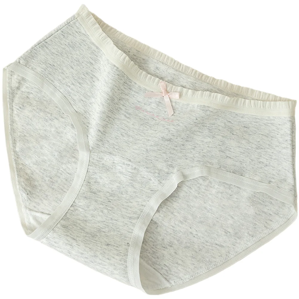 Soft Breathable Briefs Cotton Panties For Girls With 7A Sanitizing Lingerie For Woman Extended Trunks Crotch Mid Soft Underpants