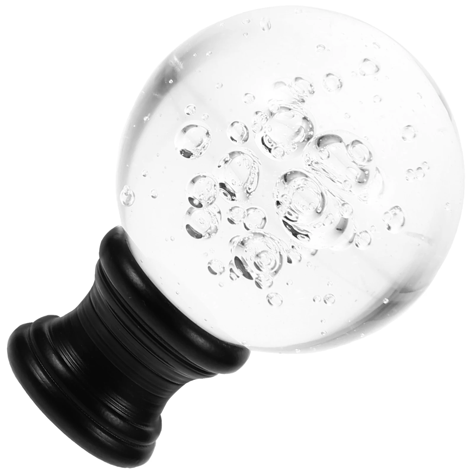 

Knob Decorative Lighting Table Floor Lamp Finials Caps Tapped Black Shades for Lampshade Chic Accessories