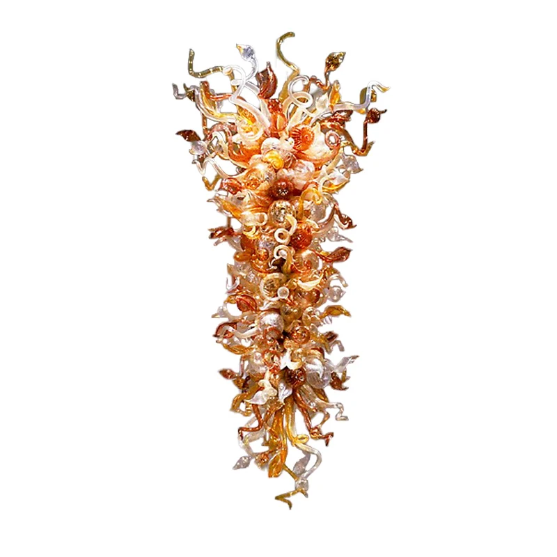 Charming Lighting Home Decoration Pendant Lamp Hand Blown Glass Chandelier Pendant Lights