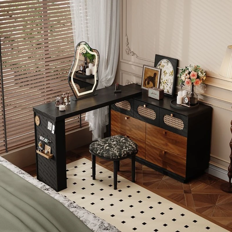 

Light luxury integrated Makeup Vanities bedroom Makeup Vanities high-end storage Home FurnitureVanités de maquillage ZY40SZT