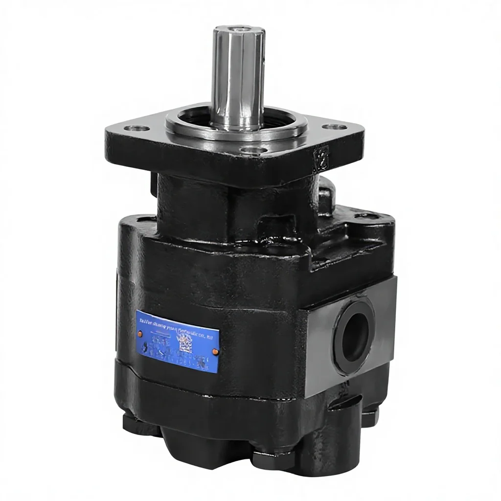 

HCHC Changyuan Hydraulic Gear Oil Pump Cast Iron CBZTC2 Series Hefei Sticker Logo